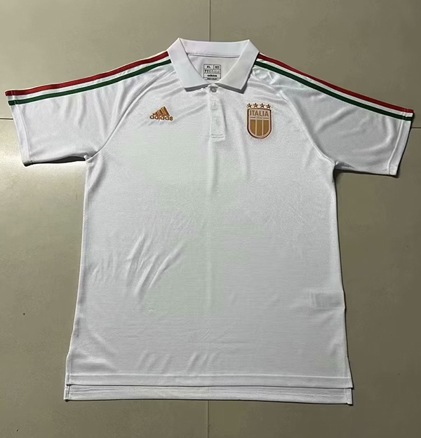AAA Quality Italy 23/24 White Polo Shirts